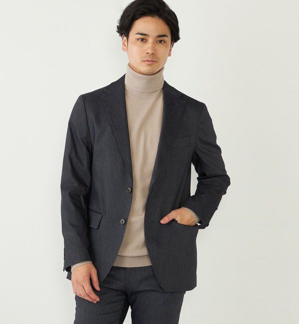 SHIPS Colors 「SHIPS Colors:〈洗濯機可能〉THERMO WALKER(R) ツイル ジャケット」|テーラードジャケット|