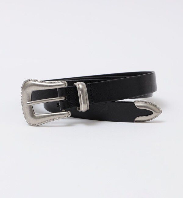 SHIPS「City Ambient Products: ワンサイズ ウエスタンベルト」|ベルト|