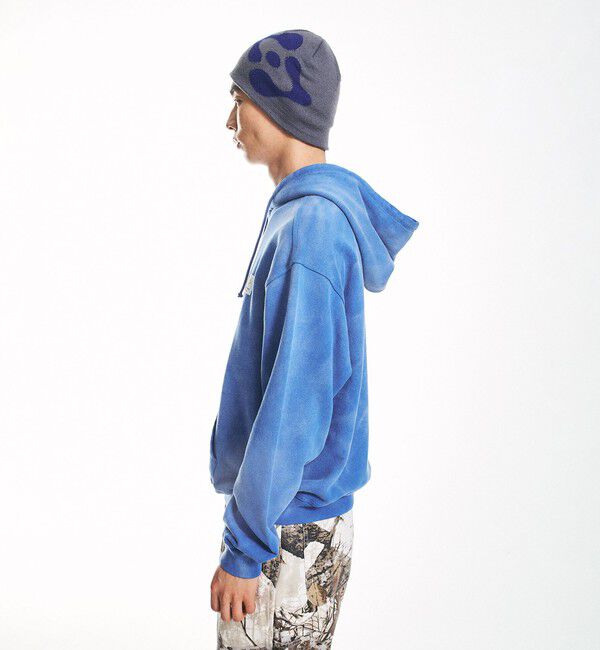 SHIPS「City Ambient Products: フロスト フェード スクエアロゴ スウェット パーカー」|パーカー|