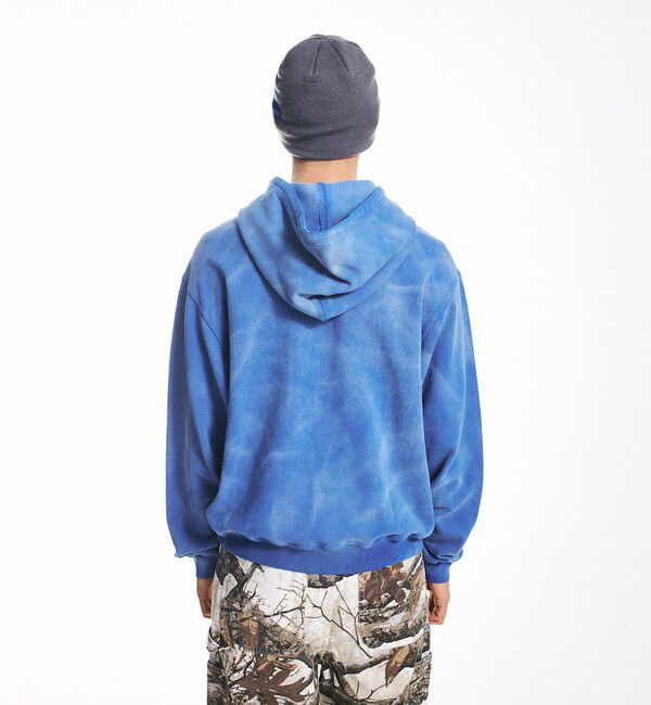 SHIPS「City Ambient Products: フロスト フェード スクエアロゴ スウェット パーカー」|パーカー|