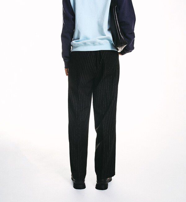 SHIPS「City Ambient Products: ツイル 2タック ワイド スラックス」|スラックス|