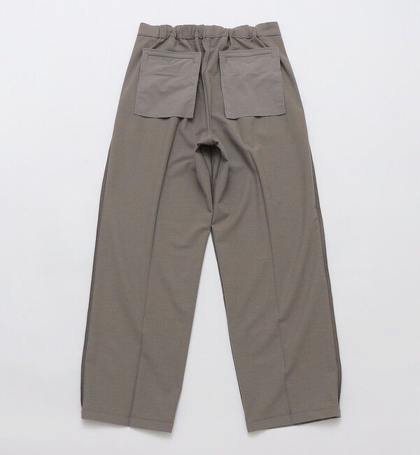 SHIPS「City Ambient Products: ツイル 2タック ワイド スラックス」|スラックス|