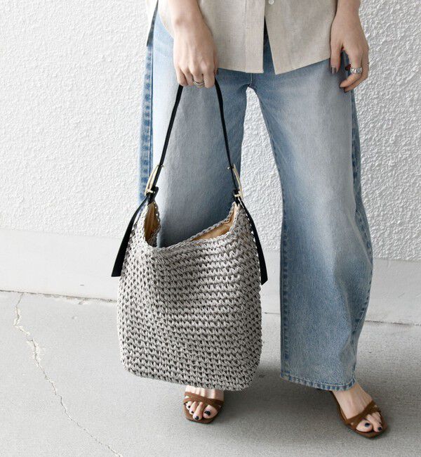 SHIPS any「SHIPS any: ショルダー ベルト ペーパー トート バッグ」|トートバッグ|