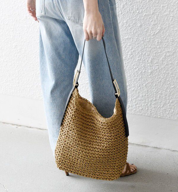 SHIPS any「SHIPS any: ショルダー ベルト ペーパー トート バッグ」|トートバッグ|