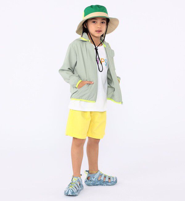 SHIPS KIDS「SHIPS KIDS:100～130cm /〈UVカット〉ジップ パーカ」|パーカー|