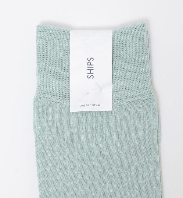 SHIPS「SHIPS: コットン リネン ペール トーン ソックス」|ソックス|