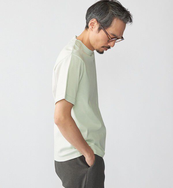 SHIPS「SHIPS: リンキング  フライス Tシャツ」|Tシャツ・カットソー|