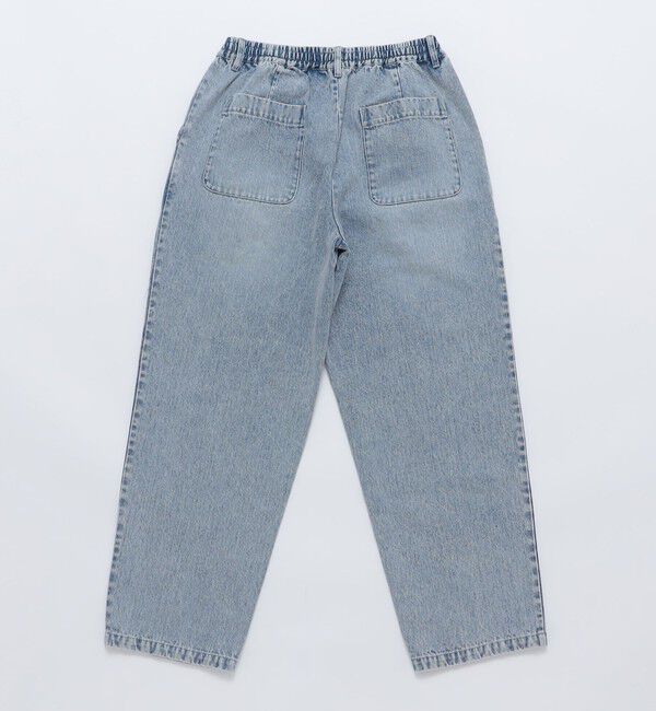 SHIPS Colors 「SHIPS Colors:〈洗濯機可能〉デニム ワイド テーパード トラウザーズ◇」|デニム|