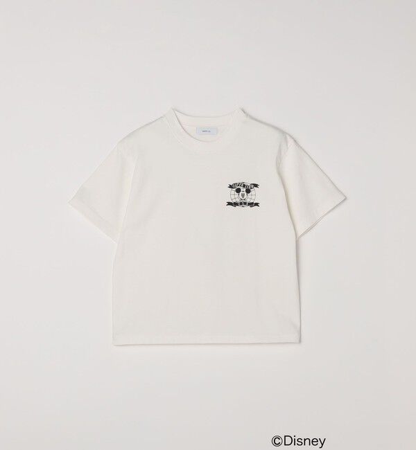 SHIPS any「SHIPS any: /ミッキーマウス/ サイン & ポージング Tシャツ<KIDS>◇」|Tシャツ・カットソー|