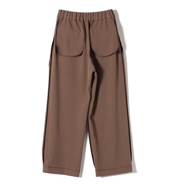 SHIPS for women「〈UVカット/防シワ加工〉梳毛調 ストレッチ ドロスト パンツ」|その他|