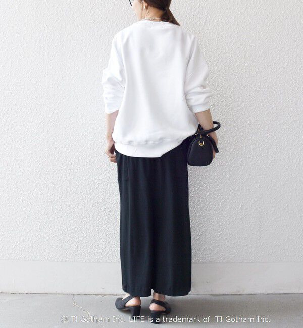 SHIPS any「GOOD ROCK SPEED: LIFE PC フォト ロゴ プリント スウェット」|スウェット・ジャージ|