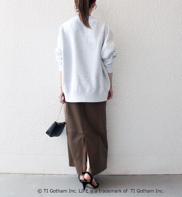 SHIPS any「GOOD ROCK SPEED: LIFE PC フォト ロゴ プリント スウェット」|スウェット・ジャージ|