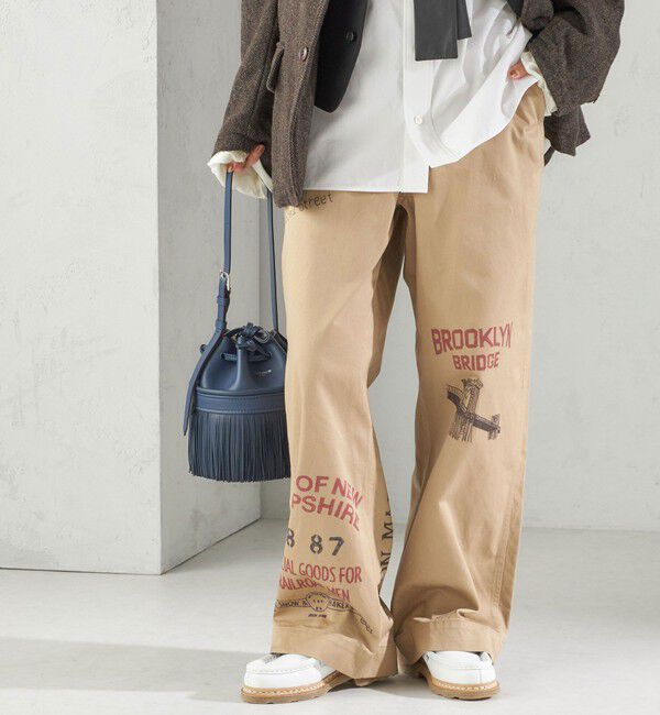 SHIPS for women「【SHIPS別注】WHITE FIELD:チノパン」|チノ|ベージュ