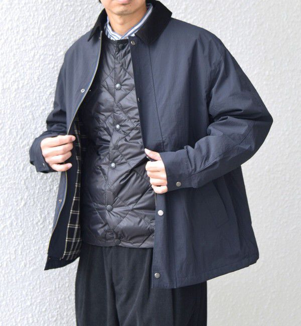 SHIPS any「【SHIPS any別注】Bollington: タスランナイロン ショート ハンティングジャケット◇」|ブルゾン・スタジャン|