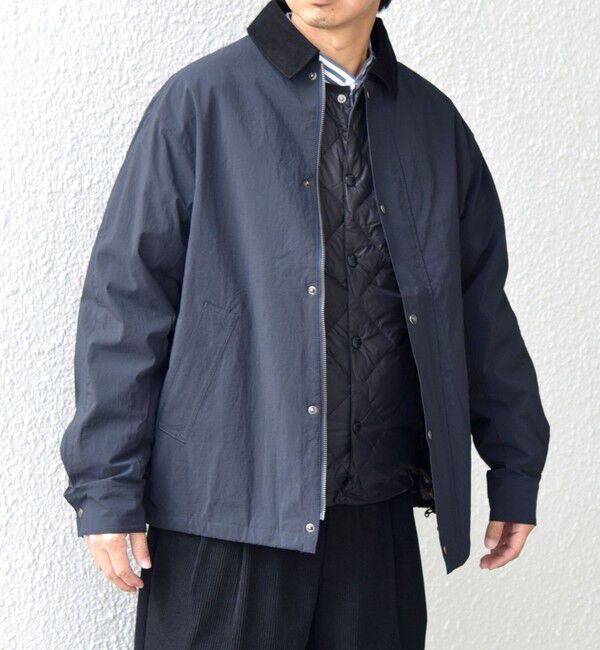 SHIPS any「【SHIPS any別注】Bollington: タスランナイロン ショート ハンティングジャケット◇」|ブルゾン・スタジャン|