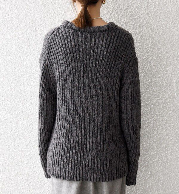 SHIPS any「SHIPS any:〈手洗い可能〉ロービング ルーズ ニット プルオーバー」|ニット・セーター|