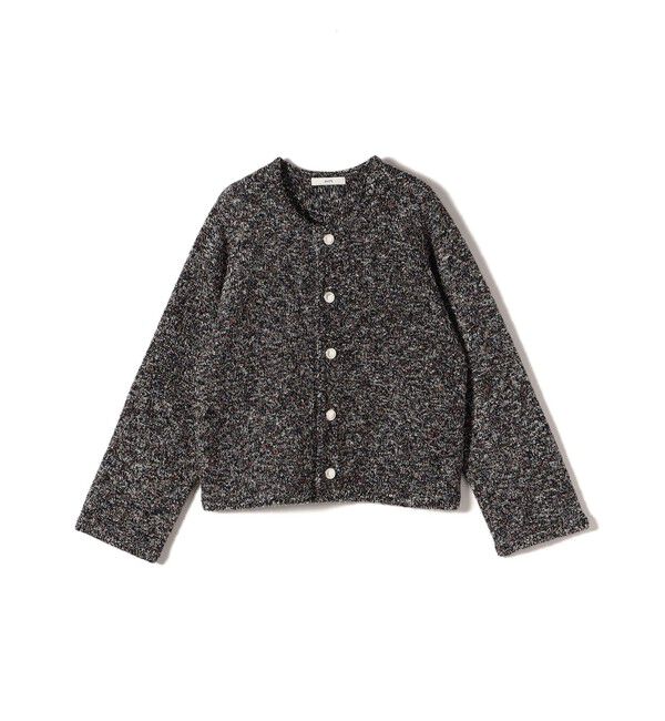 SHIPS for women「〈手洗い可能〉ミックス ヤーン ニット ジャケット」|カーディガン|