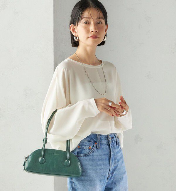 SHIPS for women「〈手洗い可能〉前後 2WAY シアー ドルマン ブラウス」|シャツ・ブラウス|