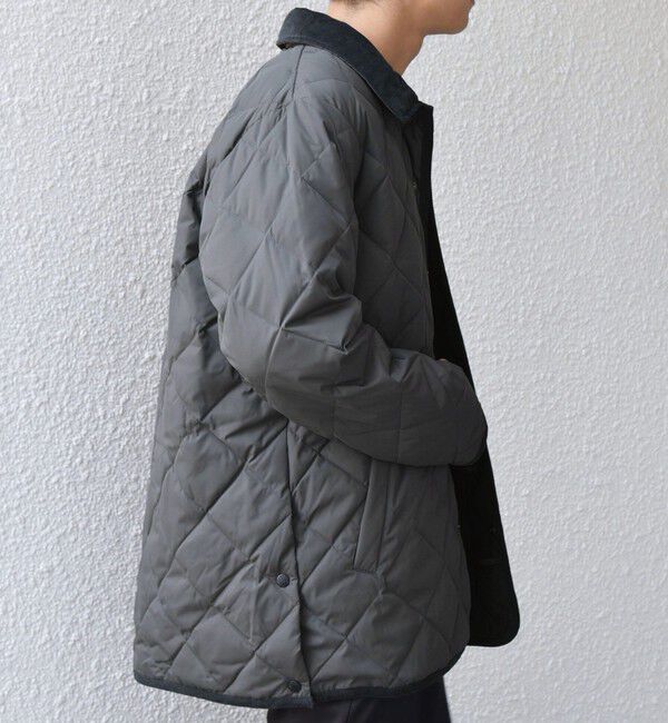 SHIPS any「【SHIPS any別注】TAION:〈手洗い可能〉ダイヤキルト ダウン ハーフコート 25AW◇」|ダウン|