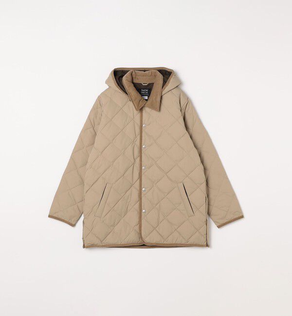 SHIPS any「【SHIPS any別注】TAION:〈手洗い可能〉ダイヤキルト ダウン ハーフコート 25AW◇」|ダウン|