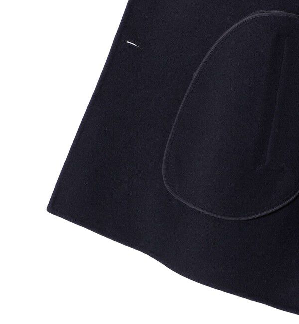 SHIPS for women「SUPER140 ダブル フェイス ショート コート」|ピーコート|