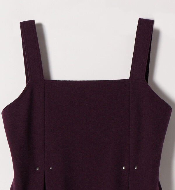 SHIPS any「SHIPS any: エア ニードル タック フレア ジャンパースカート」|ワンピース|