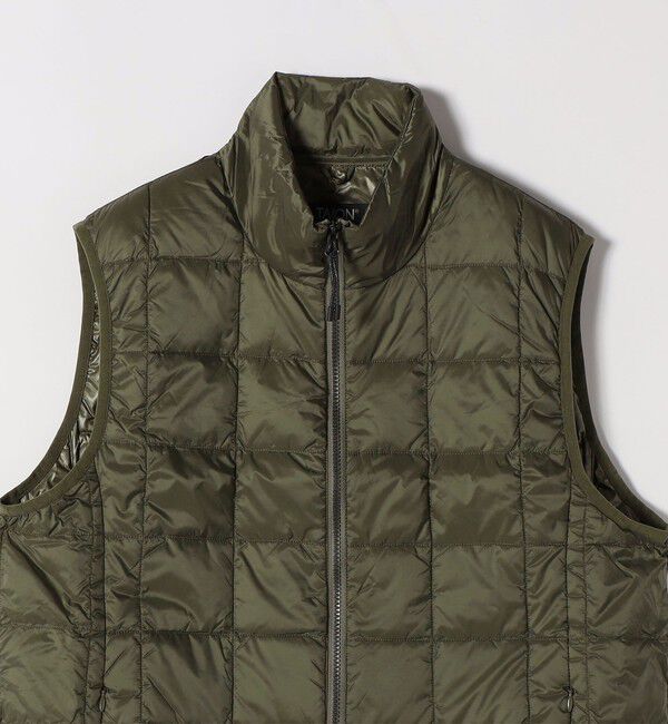 SHIPS any「TAION:〈手洗い可能〉ハイネック インナー ダウン ベスト」|ダウンベスト・ベスト|