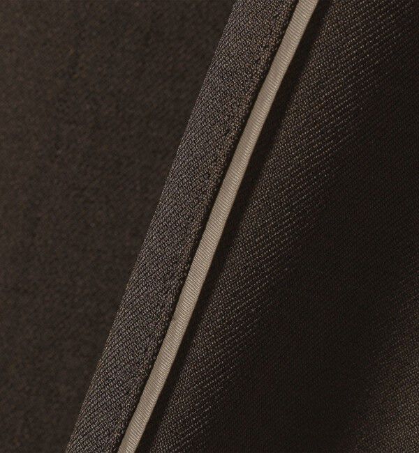 SHIPS any「SHIPS any: ウーステッド パイピング ボタン ロングスリーブ フレア ワンピース」|ワンピース|