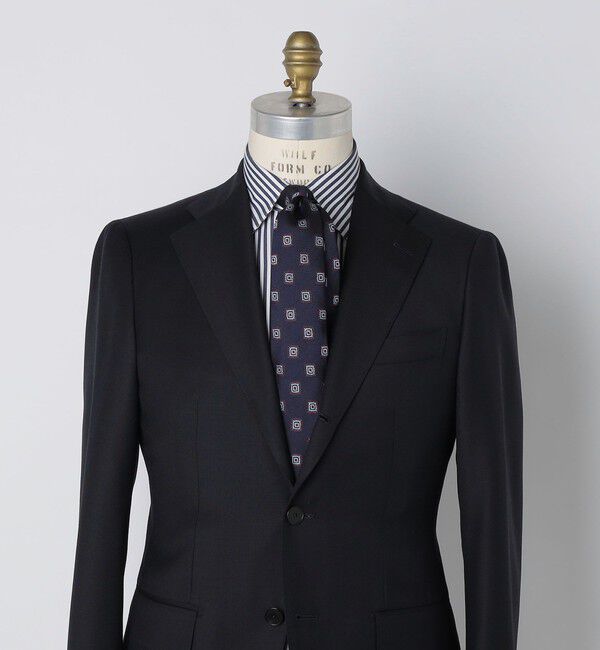 SHIPS「FRANCOBASSI: シルク スクエア コモン ネクタイ」|ネクタイ・蝶ネクタイ|