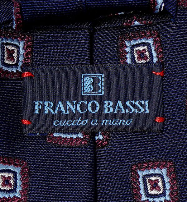 SHIPS「FRANCOBASSI: シルク スクエア コモン ネクタイ」|ネクタイ・蝶ネクタイ|