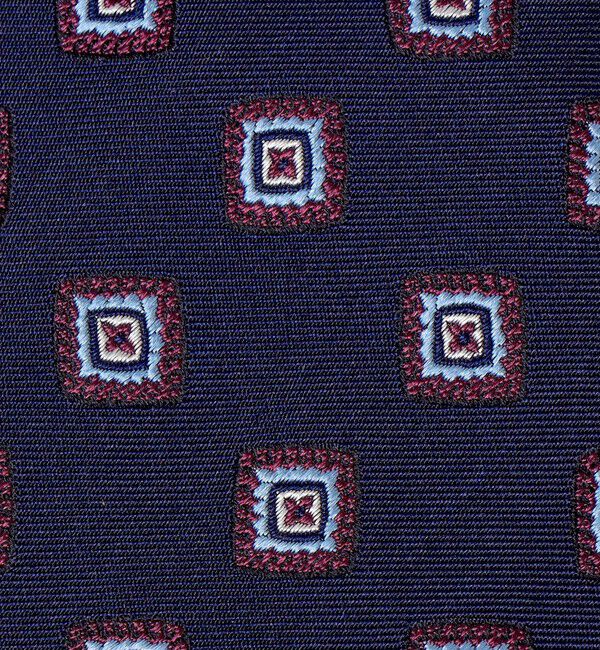 SHIPS「FRANCOBASSI: シルク スクエア コモン ネクタイ」|ネクタイ・蝶ネクタイ|