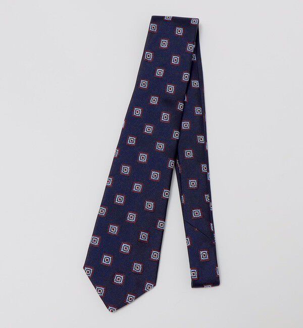 SHIPS「FRANCOBASSI: シルク スクエア コモン ネクタイ」|ネクタイ・蝶ネクタイ|