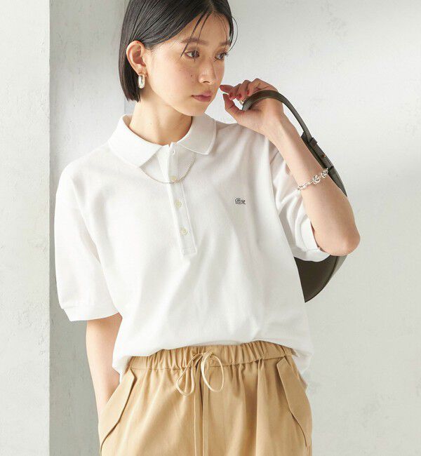 SHIPS for women「【SHIPS別注】LACOSTE:〈洗濯機可能〉ポロシャツ」|ポロシャツ|