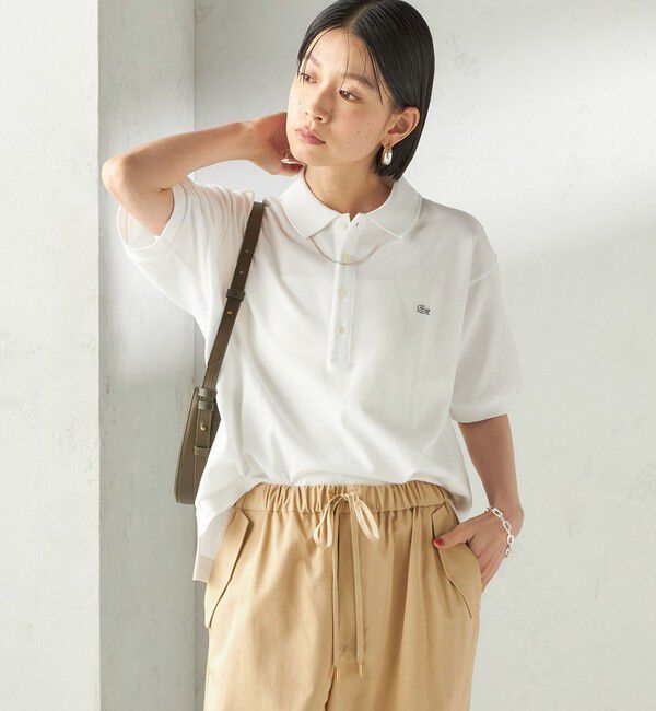 SHIPS for women「【SHIPS別注】LACOSTE:〈洗濯機可能〉ポロシャツ」|ポロシャツ|
