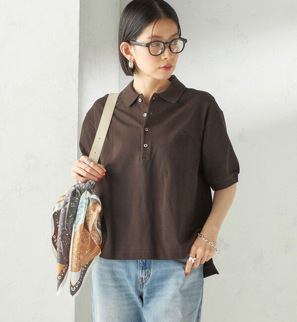 SHIPS for women「【SHIPS別注】LACOSTE:〈洗濯機可能〉ポロシャツ」|ポロシャツ|