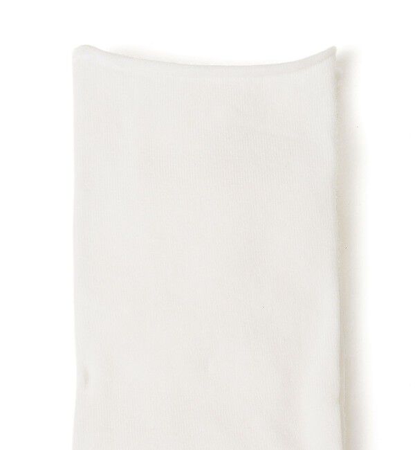 SHIPS for women「BLEUFORET:ソリッド カラー ベルベット ソックス」|ソックス|