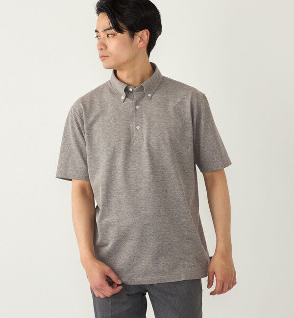 SHIPS Colors 「《予約》SHIPS Colors:〈消臭〉Deo-Papi(R) カノコ ボタンダウン ポロシャツ◆」|ポロシャツ|