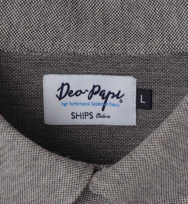 SHIPS Colors 「《予約》SHIPS Colors:〈消臭〉Deo-Papi(R) カノコ ボタンダウン ポロシャツ◆」|ポロシャツ|