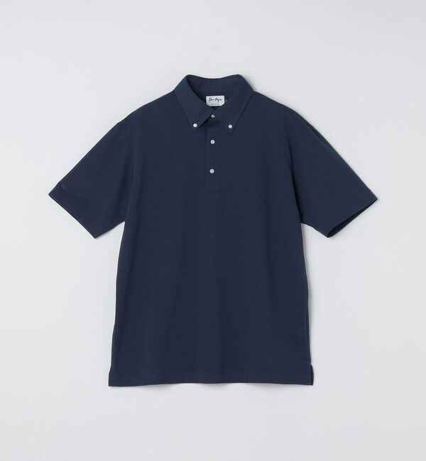 SHIPS Colors 「《予約》SHIPS Colors:〈消臭〉Deo-Papi(R) カノコ ボタンダウン ポロシャツ◆」|ポロシャツ|ダークブルー