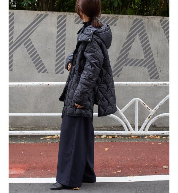 OUTDOOR PRODUCTS Usual Things「TAION 別注2WAYハーフダウンコート」|ダウン|