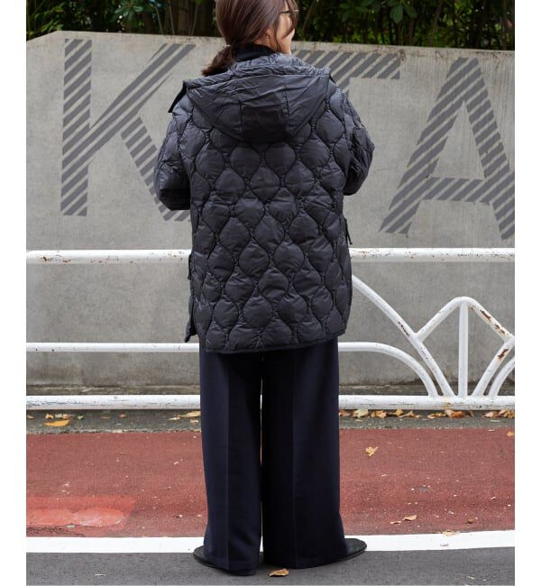 OUTDOOR PRODUCTS Usual Things「TAION 別注2WAYハーフダウンコート」|ダウン|