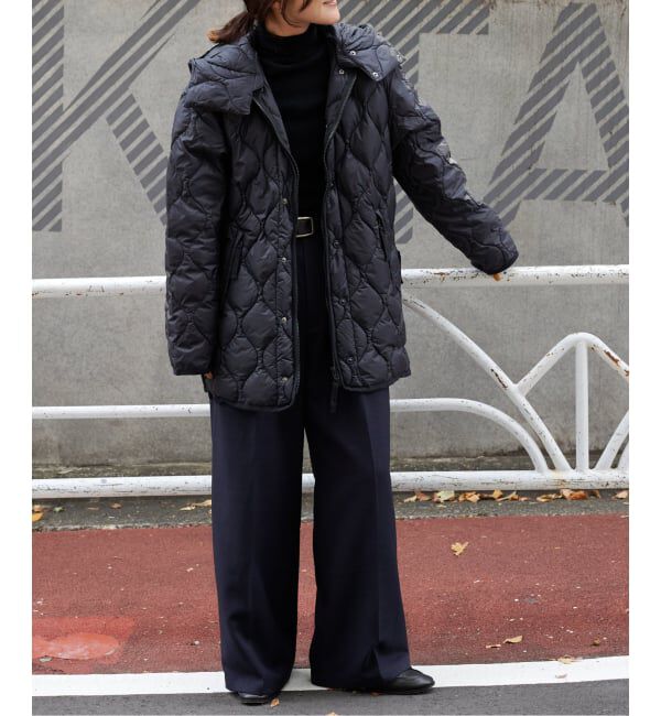 OUTDOOR PRODUCTS Usual Things「TAION 別注2WAYハーフダウンコート」|ダウン|