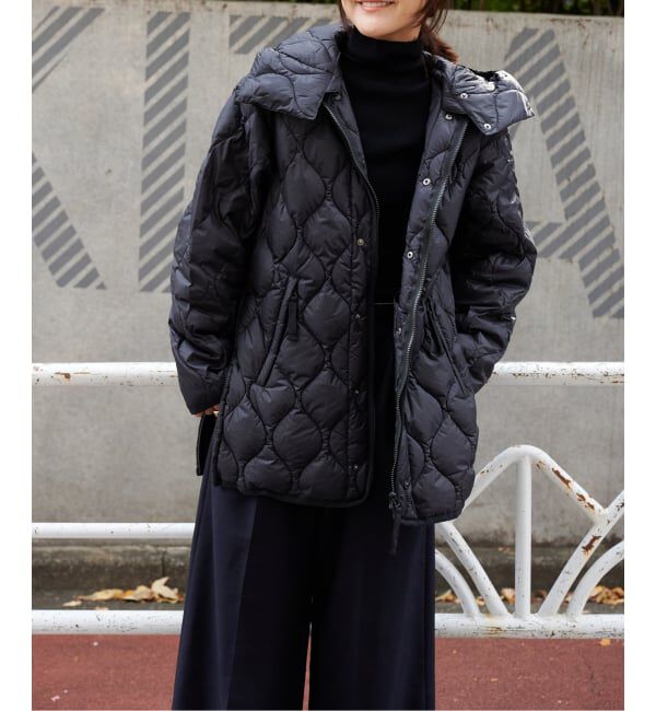 OUTDOOR PRODUCTS Usual Things「TAION 別注2WAYハーフダウンコート」|ダウン|