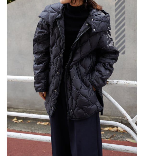 OUTDOOR PRODUCTS Usual Things「TAION 別注2WAYハーフダウンコート」|ダウン|