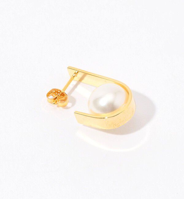 TOMORROWLAND GOODS「【別注】januka シェルパールピアス」|ピアス|