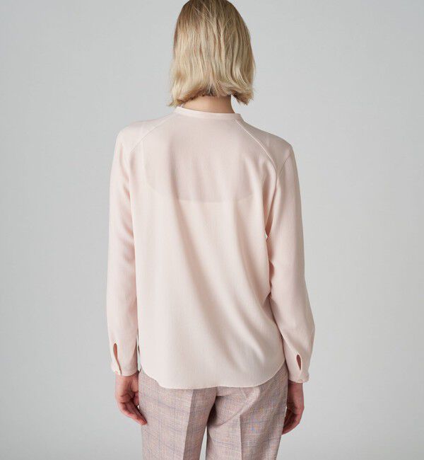 TOMORROWLAND collection「ポリエステルアムンゼン ボウタイブラウス」|シャツ・ブラウス|