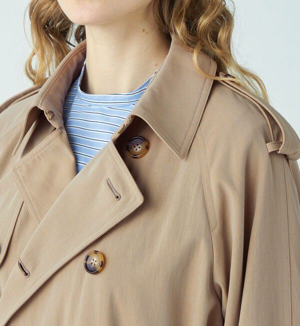 MACPHEE「シャンブレーツイル トレンチコート」|トレンチコート|