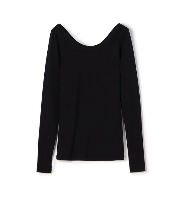 DES PRES「ベーシックサーキュラーリブ ラウンドネックプルオーバー」|Tシャツ・カットソー|19 ブラック