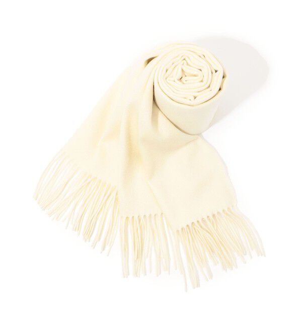 TOMORROWLAND GOODS「TOMORROWLAND カシミヤストール」|ストール|11 ホワイト