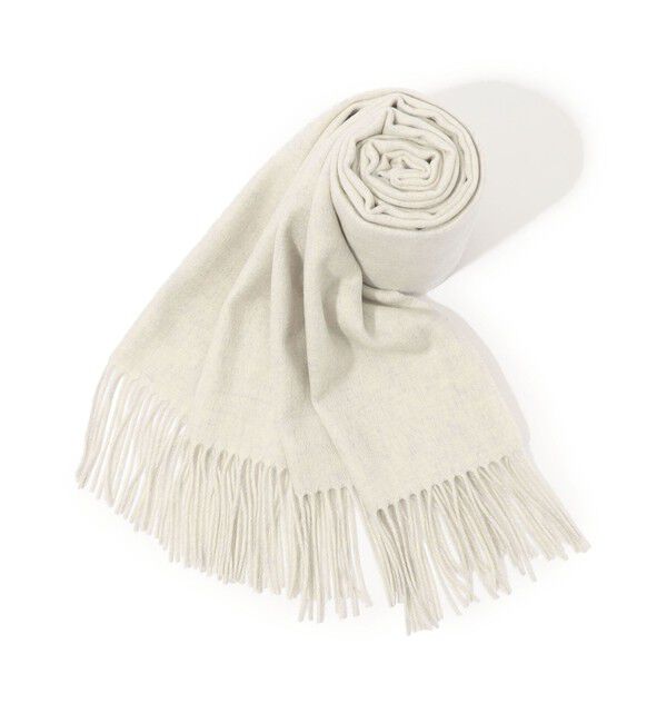 TOMORROWLAND GOODS「TOMORROWLAND カシミヤストール」|ストール|13 ライトグレー